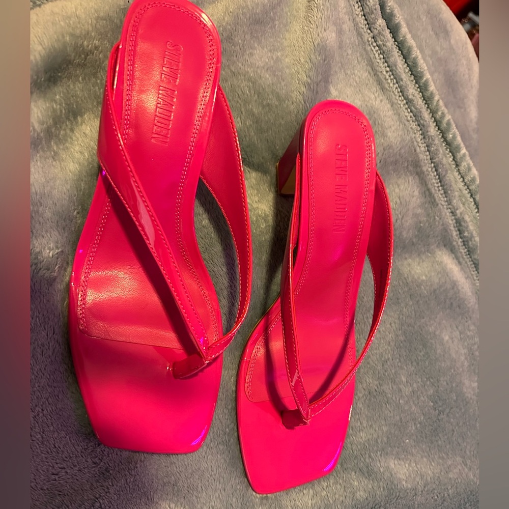 Steve Madden Women's Bold Pink KittenHeels